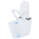 Smart Toilet with Built-in Bidet ADA Height with Auto Flush and Heated Seat and Remote-White