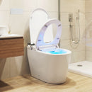 Smart Toilet with Built-in Bidet ADA Height with Auto Flush and Heated Seat and Remote-White
