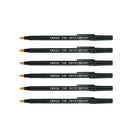 Smash the Patriarchy 6 Pens Black Sparkle Pen Pack