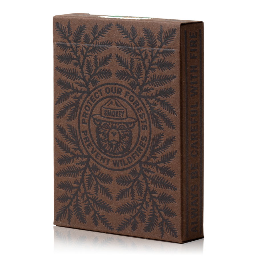 Limited Brown Edition Smokey Bear Playing Cards