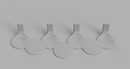 7-POP Floating Shelf for 7 Funko Pops | Fits BTS Butter 7-PACK