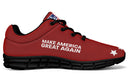 Red MAGA Flag Sneaker