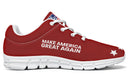 Red MAGA Flag Sneaker