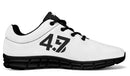 White & Black MAGA Sneaker