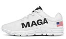 White & Black MAGA Sneaker