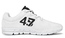 White & Black MAGA Sneaker