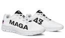 White & Black MAGA Sneaker