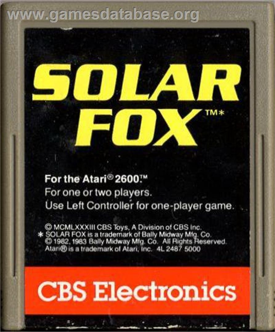 Solar Fox (Atari 2600)