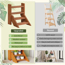 Solid Wood Plant Stand for Flowerpots and Succulents