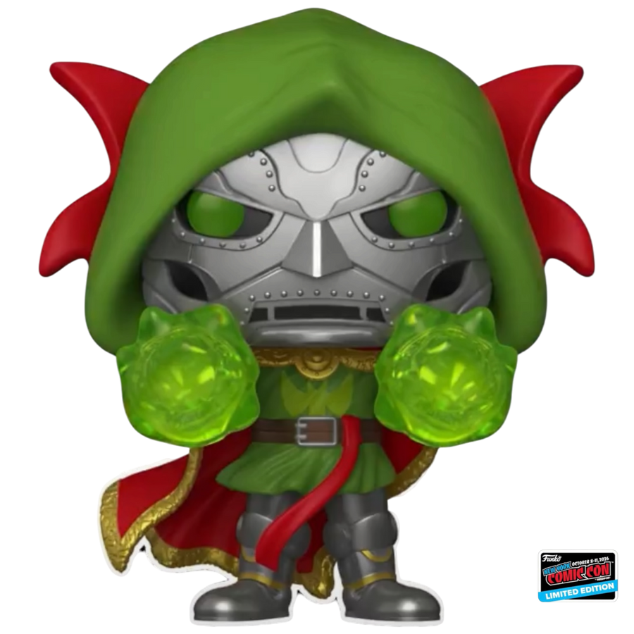 GUARANTEED MINT - NYCC 2026 Exclusive Sticker - Sorcerer Supreme Doom Lights and Sound Show Only - LE500