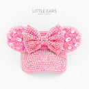 Shiny Pink Sparkle Mickey Visor