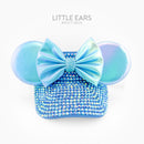 Blue Metallic Iridescent Visor