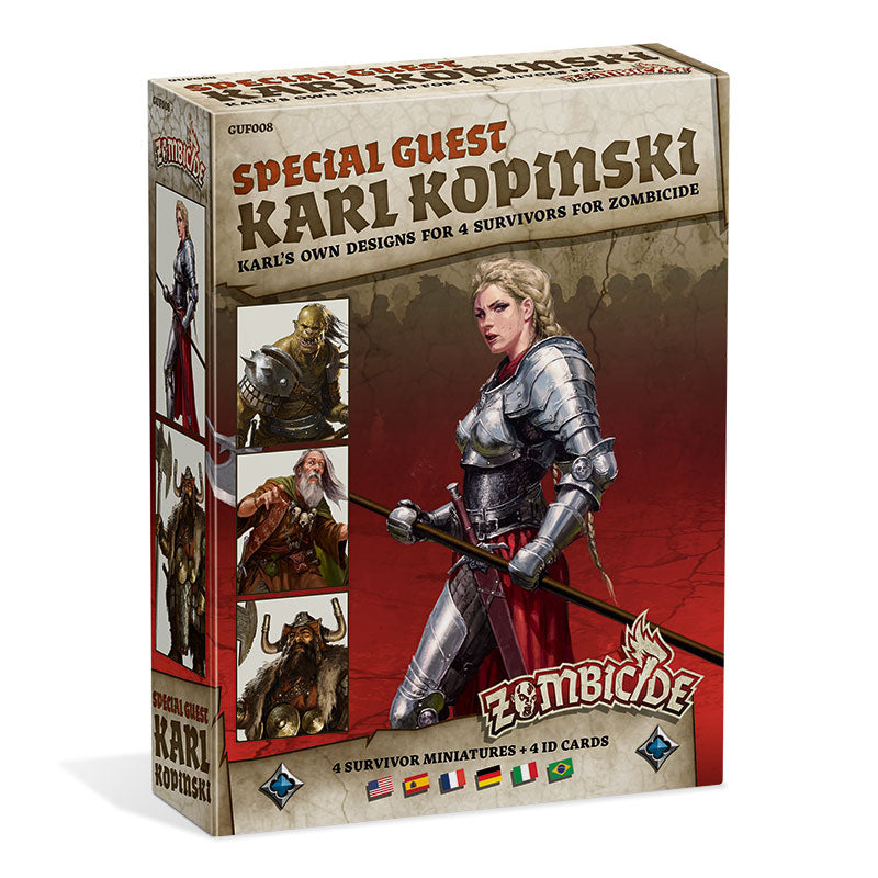 Zombicide Black Plague: Guest Karl Kopinski Box