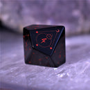 Spellcaster Obsidian Stone Dice