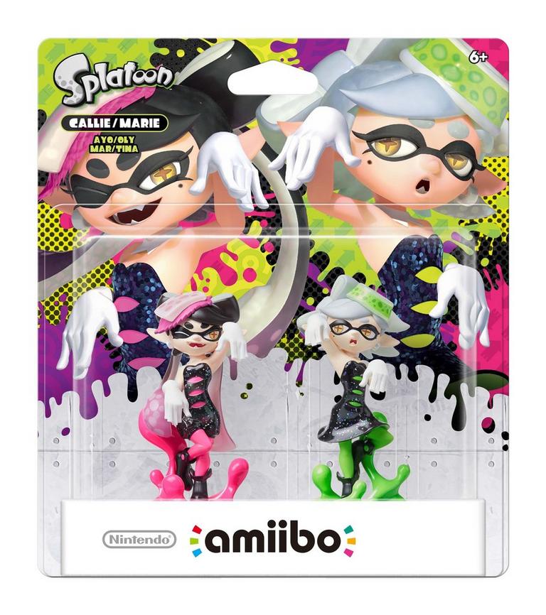 Splatoon Callie and Marie Amiibo Double Pack: Splatoon Series (Nintendo Switch)