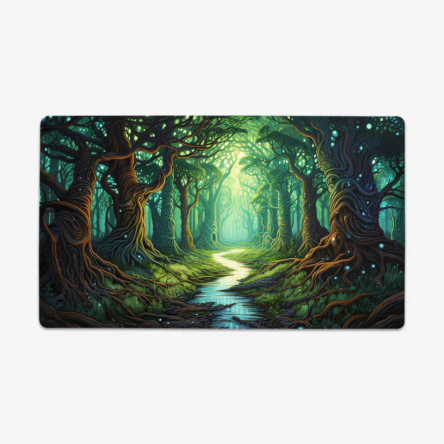Enchanted Green Forest Playmat