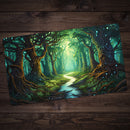 Enchanted Green Forest Playmat