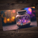 Glimmering Hexes Playmat