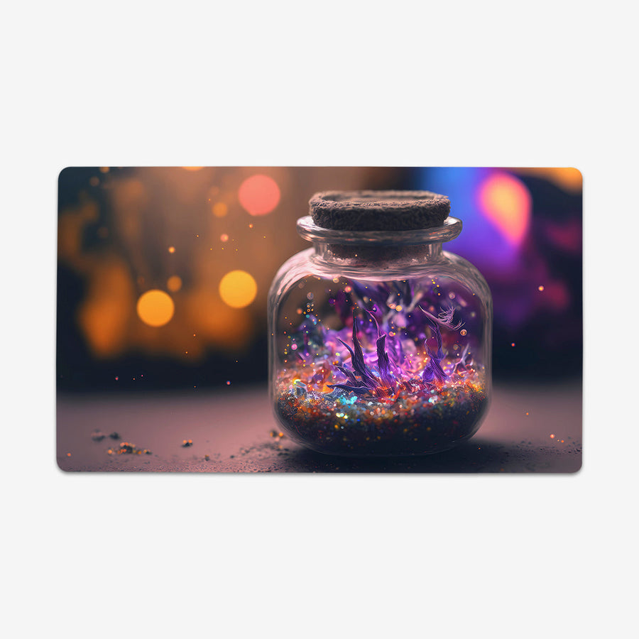 Glimmering Hexes Playmat