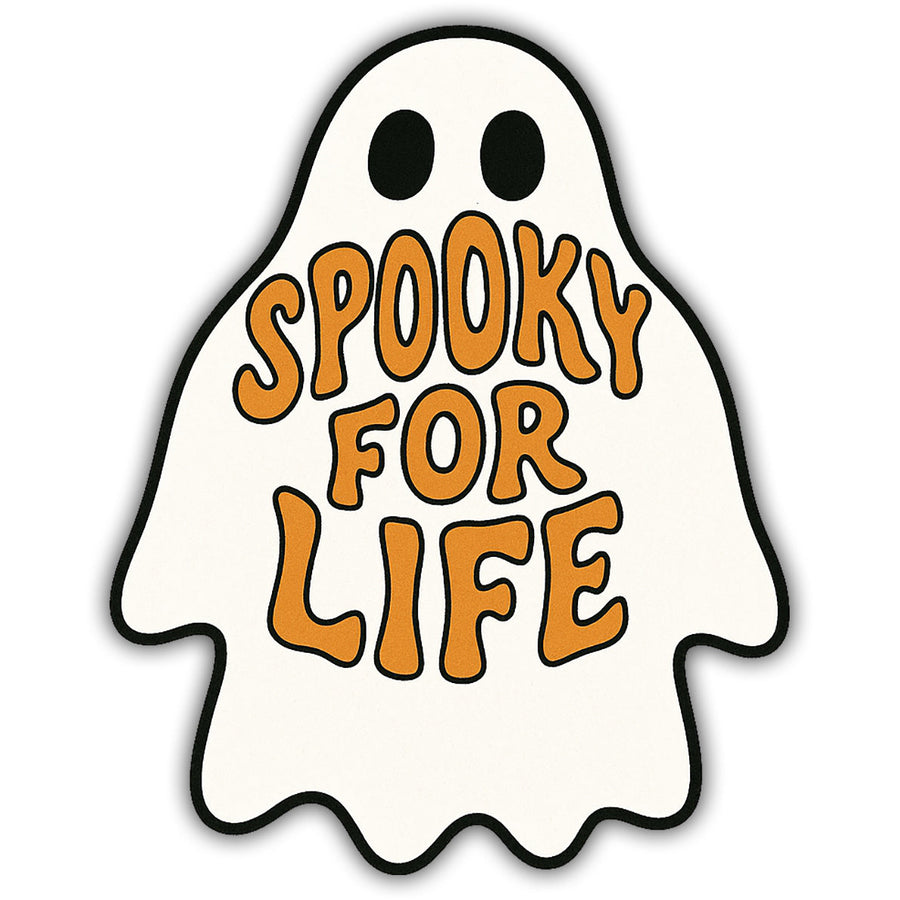 Spooky for Life Sticker