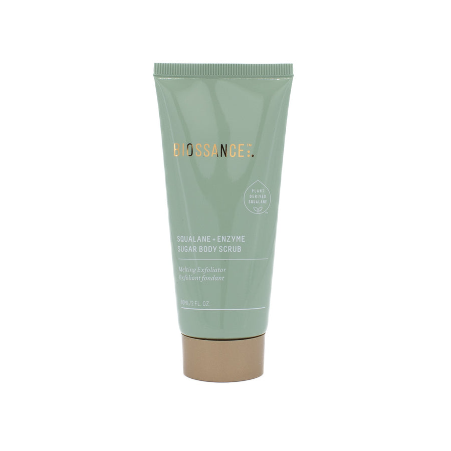 BIOSSANCE Squalane + Enzyme Sugar Body Scrub 2oz - New