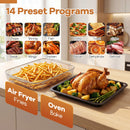 Stainless Steel Countertop Convection Oven with Bake-Silver
