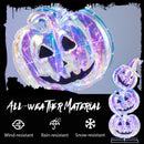 Standing 150 LED Lighted Pumpkin Halloween Decoration with Base