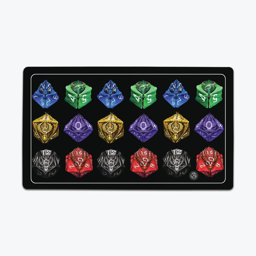 Dragon Dice Pattern Playmat