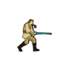 Star Wars Stylized Obi Wan Kenobi 3 Pin Pack