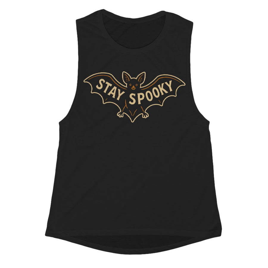 Stay Spooky Bat Girls Tank