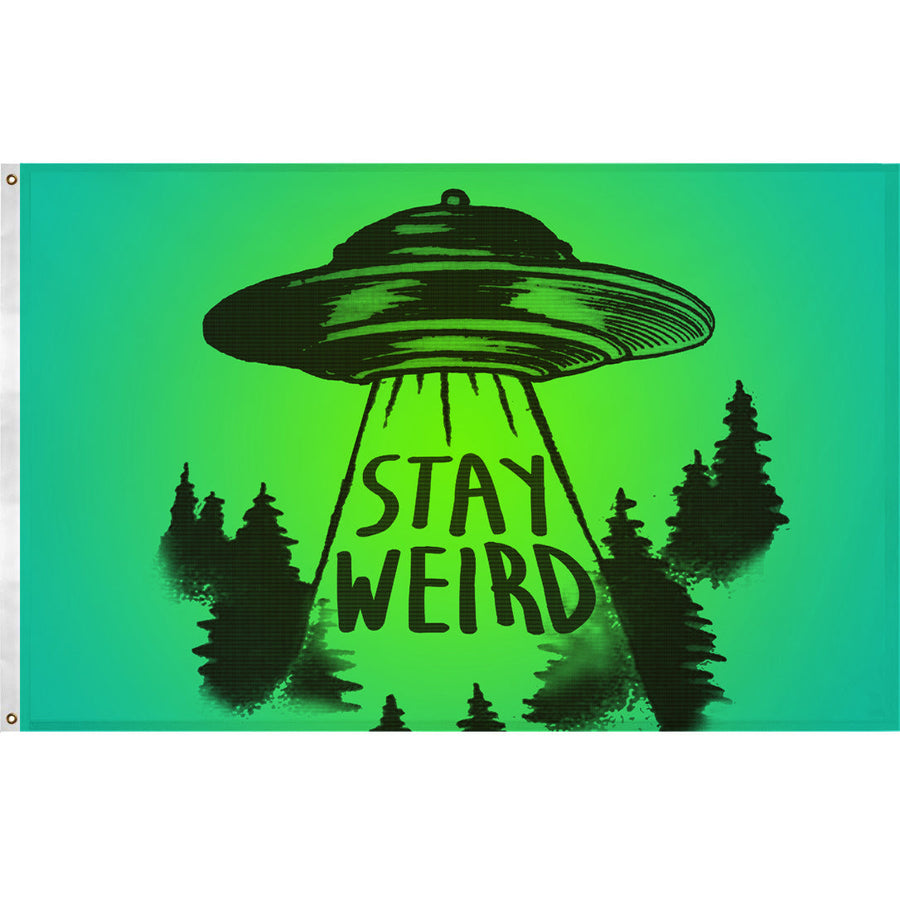 Stay Weird Flag