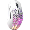 SteelSeries Aerox 3 Wireless Ultra Lightweight USB RGTB Optical Gaming Mouse - Snow