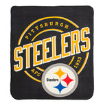 Pittsburgh Steelers 50" x 60" Campaign Fleece Blanket