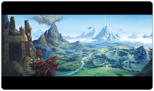 Fantasy World Playmat