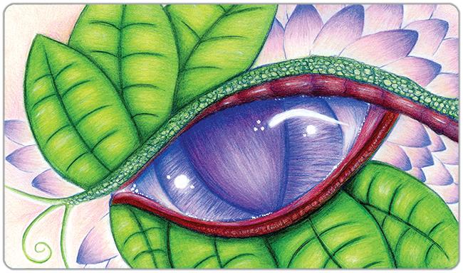 The Jeweled Eye Dragon Playmat