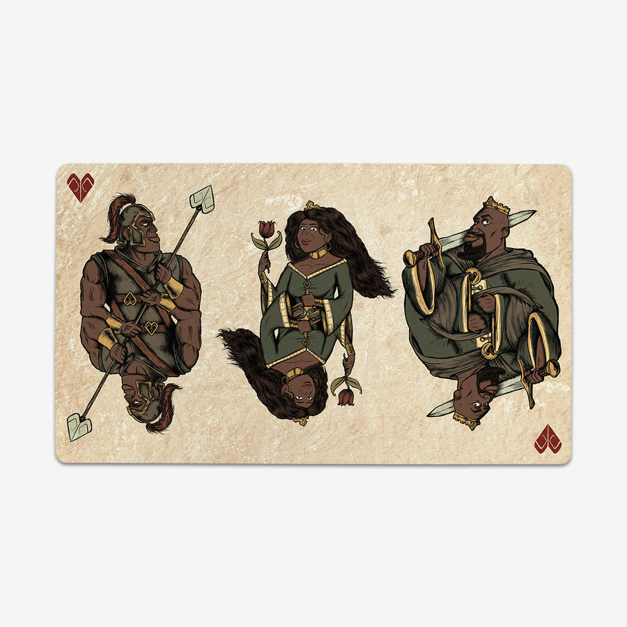 Human Court Of Hearts Playmat