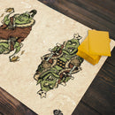 Orcish Court Of Clubs Playmat