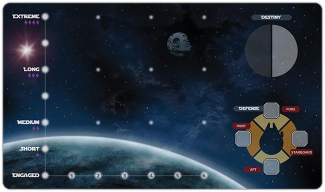 Edge of the Galaxy Playmat