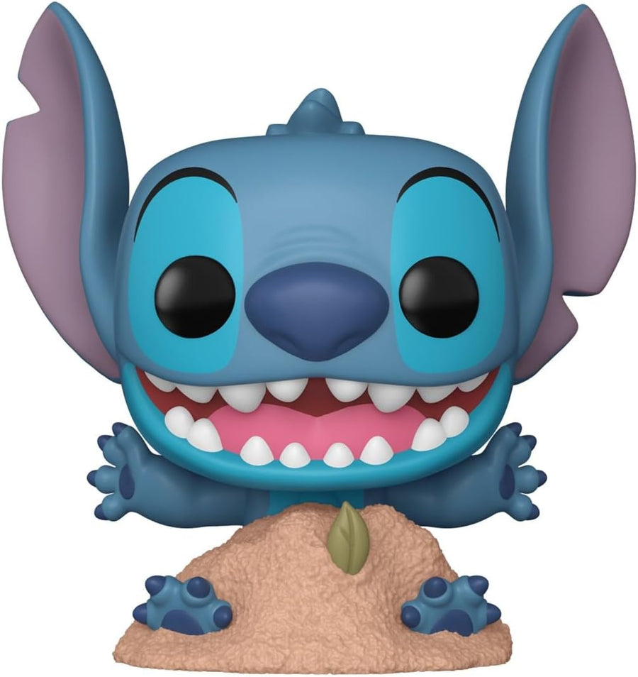 Funko Pop! Disney Lilo & Stitch Stitch in Sand Vinyl Figure #1566 with Funko Protector