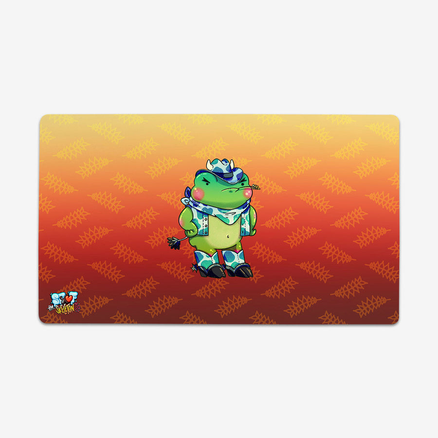 Frog Cowboy Playmat