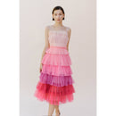 Storia Pink Ombre Tulle Midi Dress [Sizes SM-M remaining]