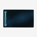 Blue Walker Runes Playmat