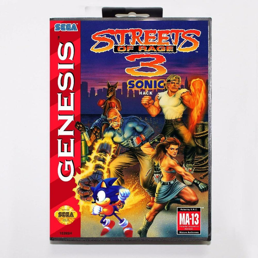 Streets of Rage 3 Sonic Hack (Rom Hack) (Sega Genesis)