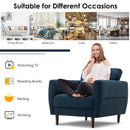 Modern Upholstered Accent Chair Single Sofa Armchair