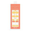 Sunny Daze Nail Wrap Kit | Yellow Sun Shine Nail Care Arts Tools Accessories | On-the-go Travel Kit