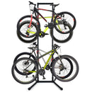 4-Bike Vertical Storage Rack with Adjustable Arms