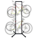 4-Bike Vertical Storage Rack with Adjustable Arms