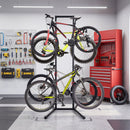 4-Bike Vertical Storage Rack with Adjustable Arms