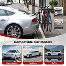 Trunk Mount 3-Bike Rack with Anti-Sway Straps for SUV