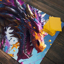 Water Color Dragon Playmat